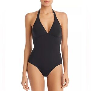 Vilebrequin Women’s Solid Water Fames One Piece Swimsuit Black NWT (Size L)
